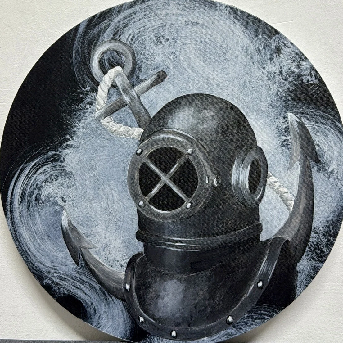 Diver, by Sondos Zbedat